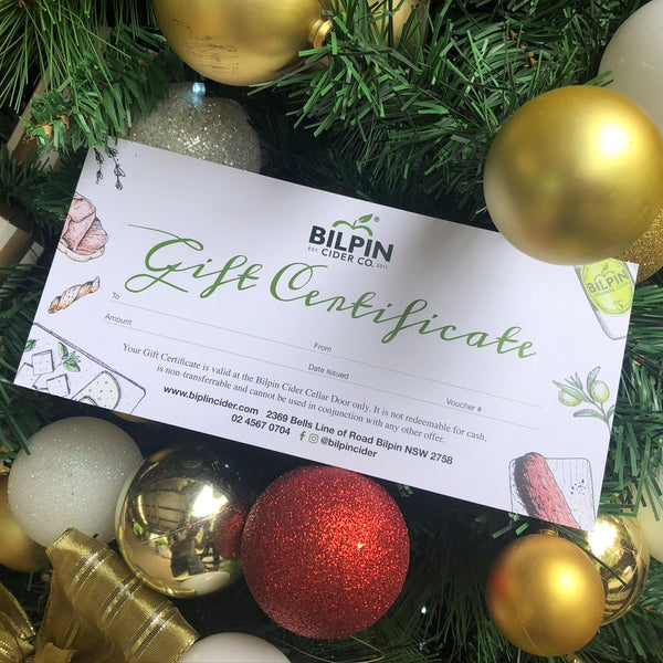 Bilpin Cider Gift Card