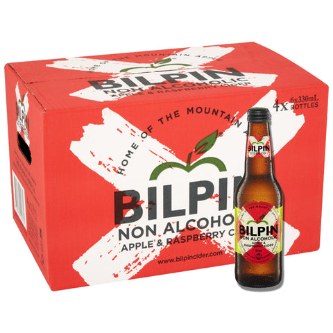 Bilpin Non Alcoholic Apple & Raspberry Cider Case – Bilpin Cider